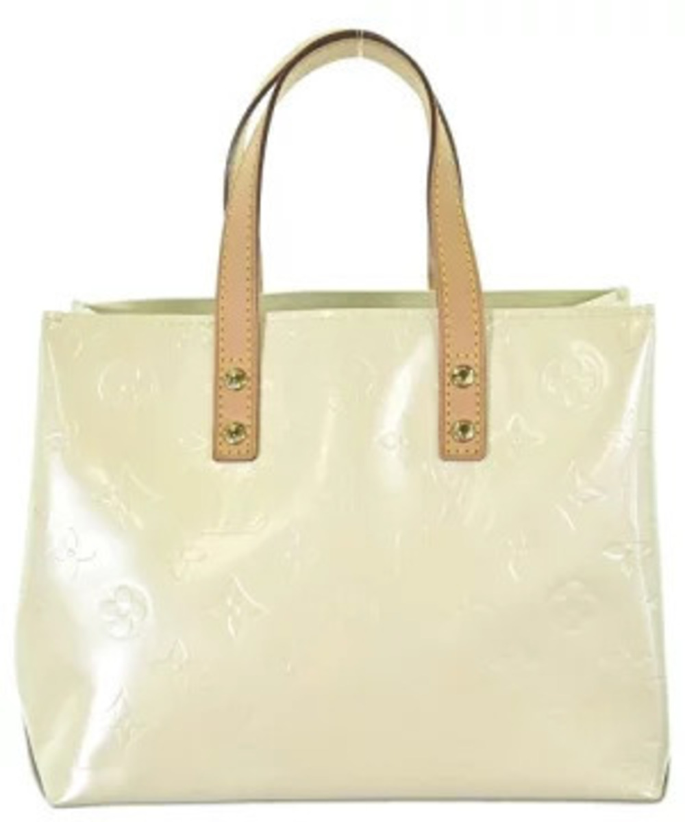 Louis Vuitton Monogram Vernis Reade handbag Cream off white leather